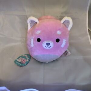 NWT Squishmallows Dohna & Mischa Flip a Mallow Pink Panda Leopard Plush 7in‎ NEW
